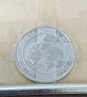 1968 Vintage Apollo 8 Commemorative Supporter Medallion   Letter Catalytic Dow