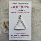 Gem Quality A Grade Clear Quartz Marcel Vogel Pendant  - 1    Powerful Energy