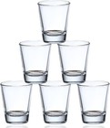 Shot Glass Set  Cup Shot Glasses  1 5 Oz  Set Of 6  Clear