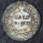 1858-p Seated Liberty Half Dime 5c - Coingiants -