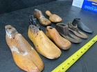 Shoe Mold Lot Of 9 Vintage Antique Wood Cast Iron Child Sizes