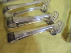  5 Antique Silver Plate Asparagus Tongs Wmf Art Nouveau