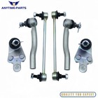 Fit For 13-17 Toyota Camry Avalon 6pc Front Outer Tie Rods Sway Bars Ball Joints
