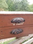 Vintage Printing Drawer Letterpress Typeface Printer Case Wood Box Alphabet Type