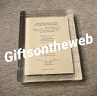 1986 Windows Of The World Restaurant World Trade Center Paperweight Ny Telephone