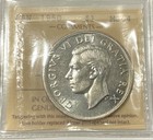 1950 Canada George Vi Silver Dollar Ms64 Short Wl Variety Nice Coin  