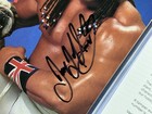 Wwf British Bulldog Davey Boy Smith Signed August 1991 Magazine Wwf Wcw Psa Loa