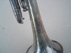 Vintage Buescher True Tone Trumpet  Silver W  Gold Inlay - Serial  244xxx