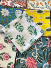 20pcs Lady Handkerchiefs 100  Cotton Hankies Handkerchief Pocket Vintage Flowers