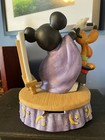 Enesco Mickey And Pluto Magic Show Music Box Figurine W Original Box 