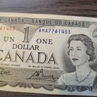 1973 Canadian  1 Dollar Bill