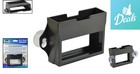 Durable Black Ez Pass Holder With Uv Resistant Design - Perfect For All Vehicles