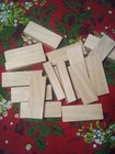 Wood Blocks Pine 1  X 2  X 4  Wood Pine Block 15 Piece Lot Building Craft Blocks