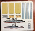 Triang Minic 1 1200 German Naval Harbor Ships Bismarck scharnhorst Boxed Set