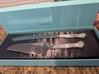 Tiffany   Co  Lotus Pattern Sterling Silver Wedding Cake Serving Set