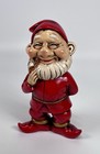 Vintage Christmas Elf Gnomes-made In Japan-5  Chalkware ceramic Mcm Christmas