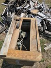 Antique Wall Mounted Copper Lined Oak Toilet High Tank Old Vintage Plumbing
