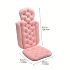 Full Body Bath Pillow For Bathtub  Thick Bathtub Cushion With Laundry Bag  Luxur