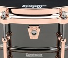 Ludwig Bronze Beauty Snare Drum - 6 5 Inches X 14 Inches  Black Nickel 