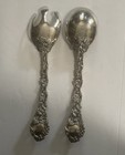 Vintage Godinger Silver Plated Salad Set Very Ornate