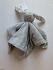 Carter s Gray Bunny Rabbit Security Blanket Soft Plush Lovey