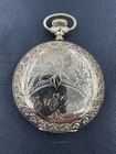 Elgin Pocket Watch Model 2 Grade 177 Size 6s Hunting 7jewels Works 1898 Antique