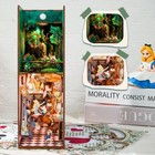 Tonecheer 3d Puzzle Diy Book Nook Kit Alice In Wonderland