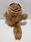 Vintage Fox Plush Athlete Sports Stuffed Animal Toy Plush Daekor 10  1982