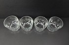 Set Of 4 Vintage Arcoroc Arctic 3 5  Double Old Fashioned Glasses 10 Oz Clear