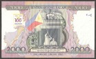 Philippines 2000 2 000 Piso Pesos Commemorative P-189 1998 Unc Incl  Folder