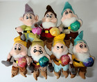 Disney  Plush Mini Bean Bag All 7 Dwarfs Of Snow White And The Seven 7 Dwarfs 8 