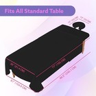 8 Sets Of Massage Table Sets  3-piece Microfiber Massage Table Cover Reusable