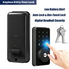 Keyless Entry Door Lock With Keypad smart Deadbolt Lock   For Front Door    n