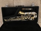 Yamaha Yas-26 Alto Saxophone Eb -  Gold Lacquer Brass      Great Condition      
