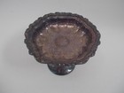 Vtg International Silverplate 5  Chippendale Serving Dish Bowl