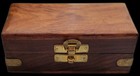 Brass Captains Spyglass Collapsible Telescope Vintage With Wooden Box 4-6 Inches