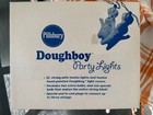 Vintage Pillsbury Doughboy Poppin Fresh 12 Party Lights Nib