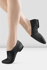 Bloch Super Jazz S0401l Black Leather Slip On Jazz Dance Shoes 6n us Women s 5 5
