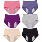 6pc Women Everdries Leakproof Underwear Incontinence Protective Leak Proof Pants