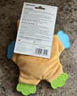 New Baby Toddler Teether Rattle Plush Crinkle Toy Fox Wild   Free Taggie Soft T