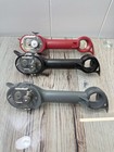 Kuhn Rikon 5-in-1 Master Auto Safety Can Opener K51430 Red Black Grey Set Of 3