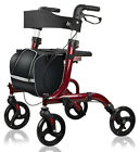 New - Rollator Walker With Seat For Senior - Wheels