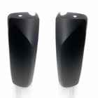 For 2004-2018 Volvo Vnl Driver passenger Door Mirrors Black Curved Back Cover