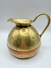 Vintage Copper And Brass Pitcher Stamped England