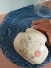 Marmalade International Hurricane Glass Shade Candle Lamp Holder - Geese