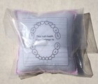 Tooth Fairy Pillow Elliot Pink Girl W  Outside Pocket Mouth Chart 5 5 X 6 Inches