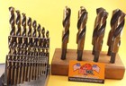 Drill Hog   21 Pc Drill Bit Set   8 Pc Silver   Deming Stand M7 Lifetime Warranty