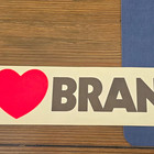 I Love Braniff Siticker