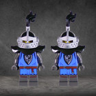 Lego Castle Black Falcon Knights Minifigures Lot-2 Kingdom Spearmen-new Rare Set