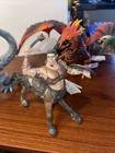 Schleich   Safari Dragon Figure Lot Of 4   Eldrador Dragons  Centaurs  Wyvern  